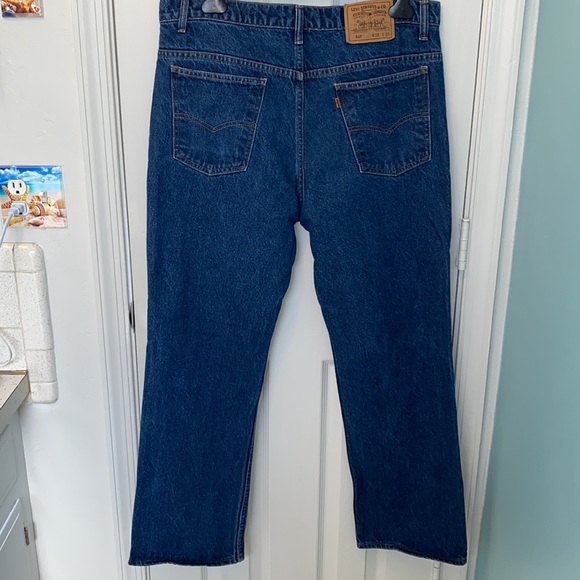 VINTAGE Levi’s 517 Dark Wash Orange Tab 1992 - Picture 4 of 16